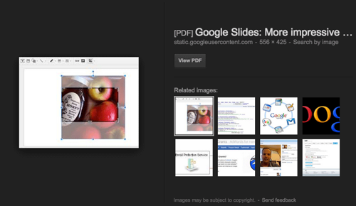 Google Image Search ищет картинки в PDF-файлах