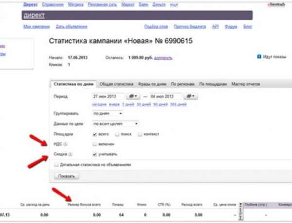 Скидки в Яндекс.Директе отменяются с 1 сентября 2015 года